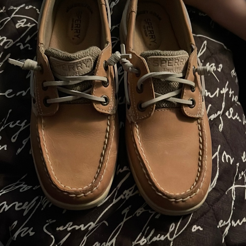 Sperry boat shoes worn maybe one time